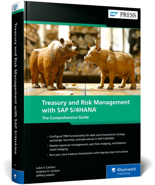 Book cover of: Treasury and Risk Management with SAP S/4HANA