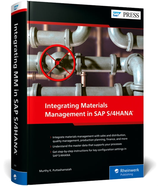 Book cover of: Integrating Materials Management in SAP S/4HANA
