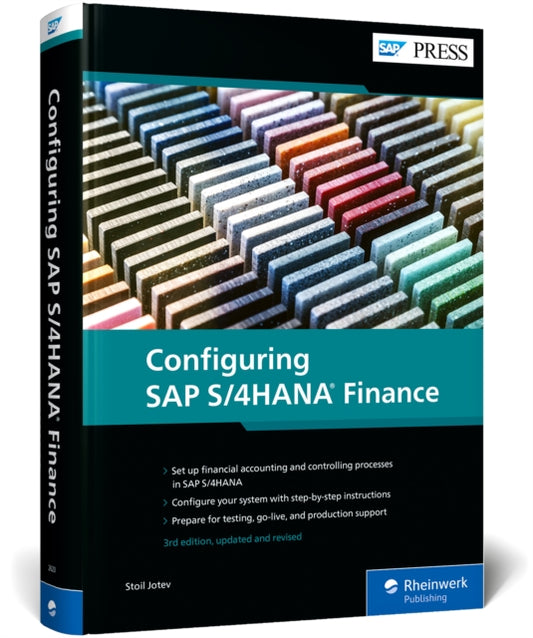 Book cover of: Configuring SAP S/4HANA Finance. By: Stoil Jotev