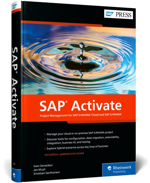 Book cover of: SAP Activate. By: Sven Denecken