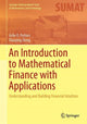 Book cover of: Introduction to Mathematical Finance with Applications. By: Arlie O. Petters