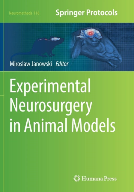 Book cover of: Experimental Neurosurgery in Animal Models