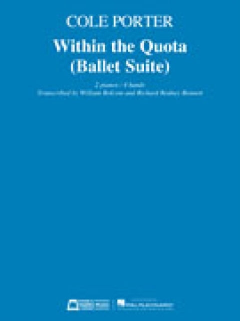 Book cover of: Within the Quota (Ballet Suite). By: Cole Porter