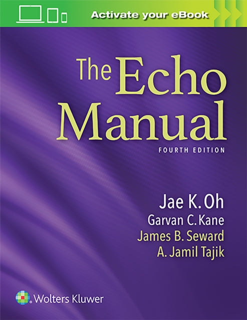 Book cover of: Echo Manual. By: Jae K. Oh MD
