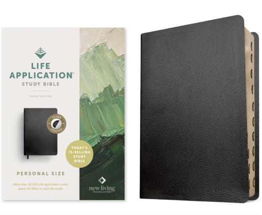 Book cover of: NLT Life Application Study Bible, Third Edition, Black