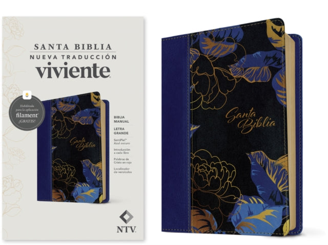 Book cover of: Biblia Manual NTV, Letra Grande Con Filament