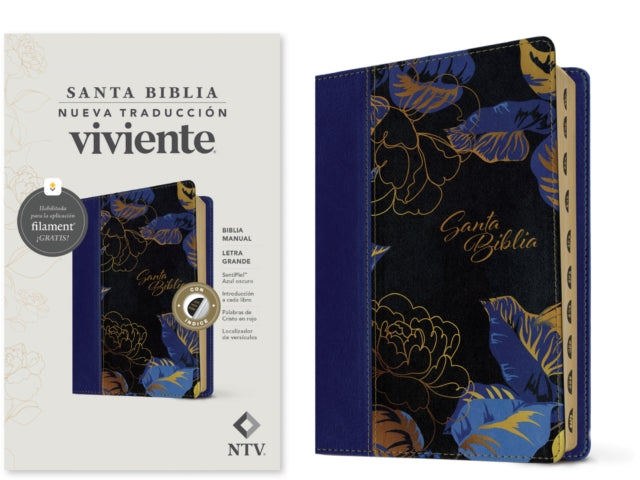 Book cover of: Biblia Manual NTV, Letra Grande Con Filament