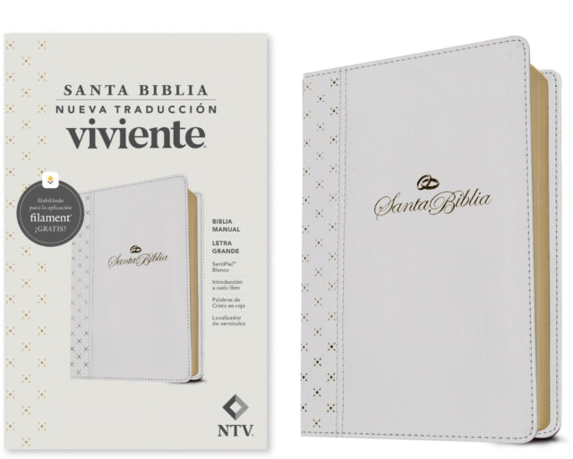 Book cover of: Biblia Manual NTV, Letra Grande Con Filament