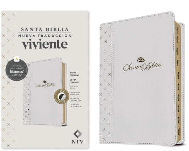 Book cover of: Biblia Manual NTV, Letra Grande Con Filament