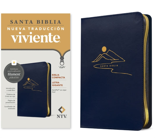 Book cover of: Biblia Compacta NTV, Letra Gigante De Z Per Con Filament