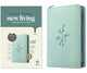 Book cover of: NLT Large Print Thinline Reference Zipper Bible