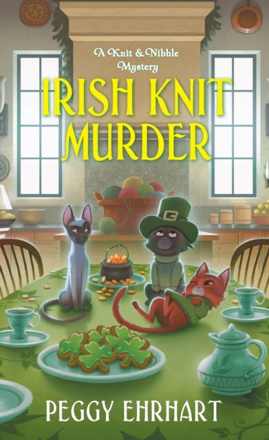 Book cover of: Irish Knit Murder. By: Peggy Ehrhart