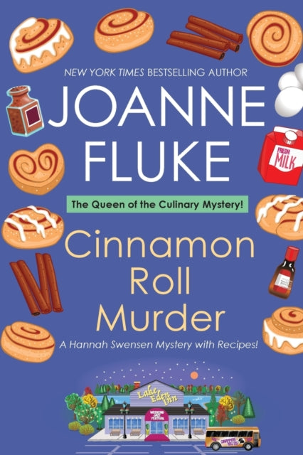 Book cover of: Cinnamon Roll Murder. By: Joanne Fluke