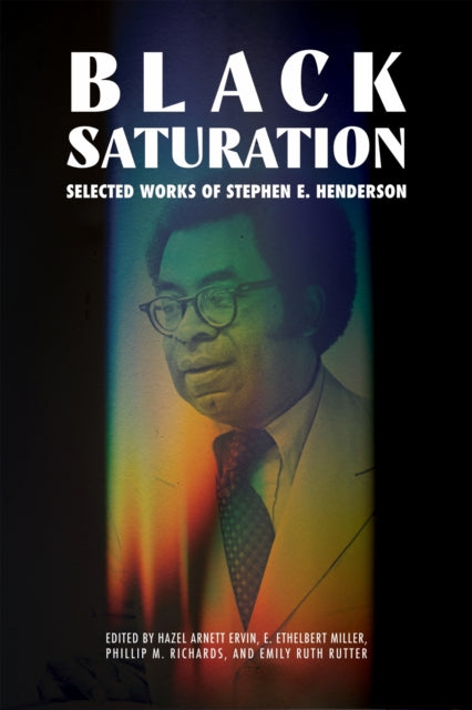 Book cover of: Black Saturation. By: Hazel Arnett Ervin