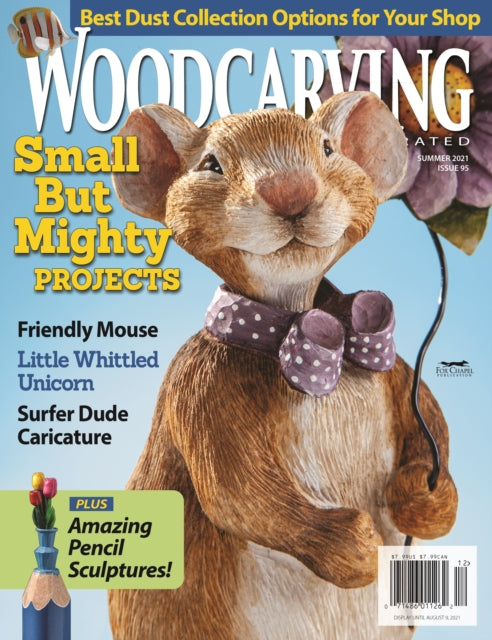 Book cover of: Woodcarving Illustrated Issue 95 Summer 2021