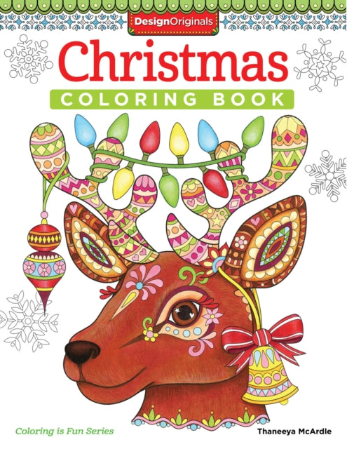 Book cover of: Christmas Coloring Book. By: Thaneeya McArdle