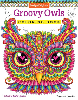 Groovy Owlsi värvimisraamat