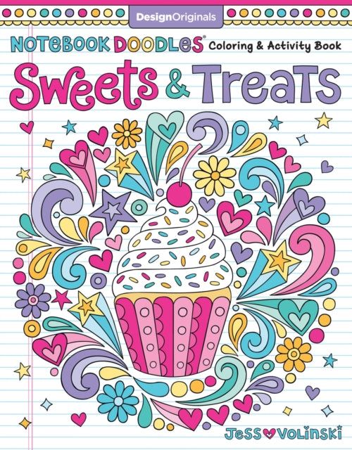 Book cover of: Notebook Doodles Sweets & Treats. By: Jess Volinski