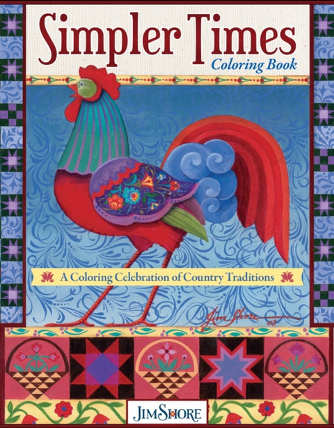 Simpler Times Coloring Book