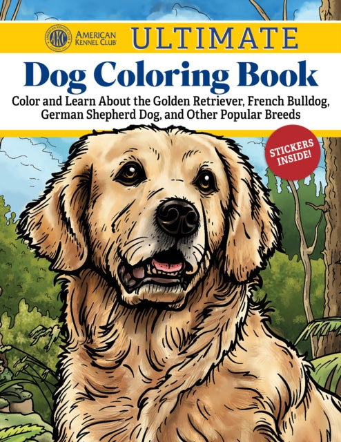 Book cover of: AKC Ultimate Dog Coloring Book