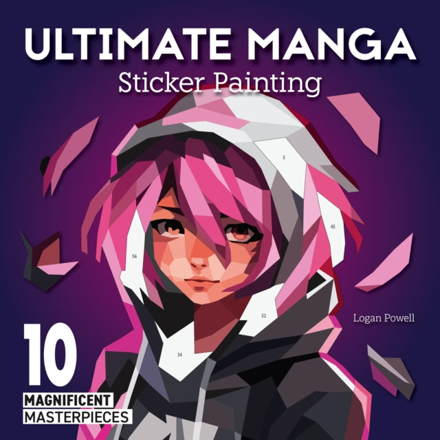 Book cover of: Ultimate Manga Sticker Painting