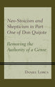 Book cover of: Neo-Stoicism and Skepticism in Part One of Don Quijote. By: Daniel Lorca