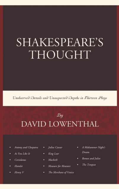 Shakespeare’s Thought