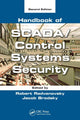 Book cover of: Handbook of SCADA/Control Systems Security. By: Robert Radvanovsky