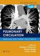 Book cover of: Pulmonary Circulation. By: Andrew J. Peacock