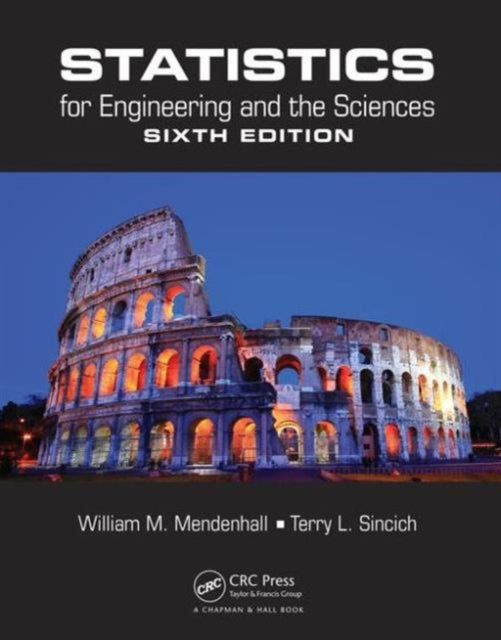 Book cover of: Statistics for Engineering and the Sciences. By: William M. Mendenhall