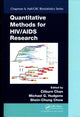 Book cover of: Quantitative Methods for HIV/AIDS Research. By: Cliburn Chan