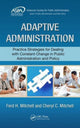 Book cover of: Adaptive Administration. By: Ferd H. Mitchell