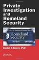 Book cover of: Private Investigation and Homeland Security. By: Daniel J. Benny