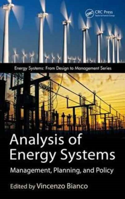 Book cover of: Analysis of Energy Systems. By: Vincenzo Bianco