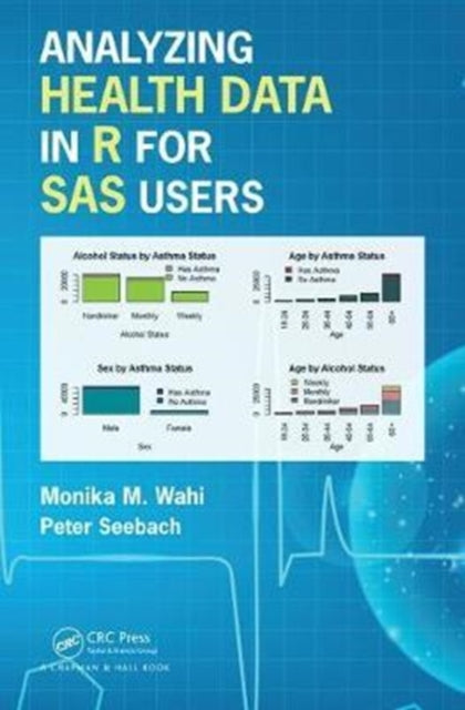Book cover of: Analyzing Health Data in R for SAS Users. By: Monika Maya Wahi