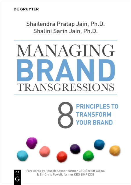 Book cover of: Managing Brand Transgressions. By: Shailendra Pratap Jain