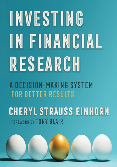 Book cover of: Investing in Financial Research. By: Cheryl Strauss Einhorn