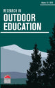 Book cover of: Research in Outdoor Education. By: Tim O'Connell
