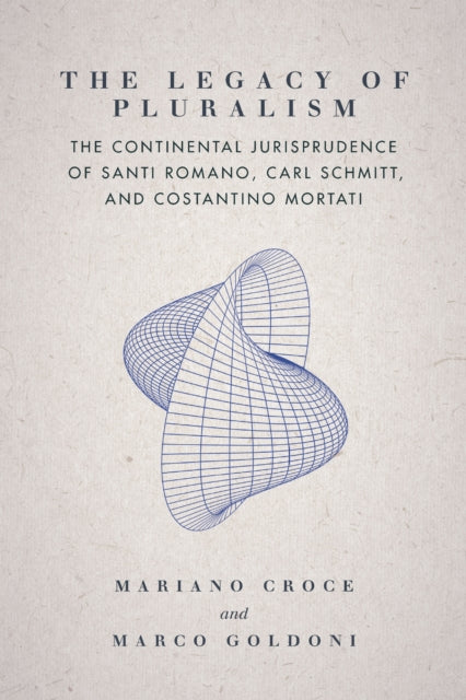 Book cover of: Legacy of Pluralism. By: Mariano Croce