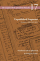Book cover of: Unpublished Fragments (Summer 1886–Fall 1887). By: Friedrich Nietzsche
