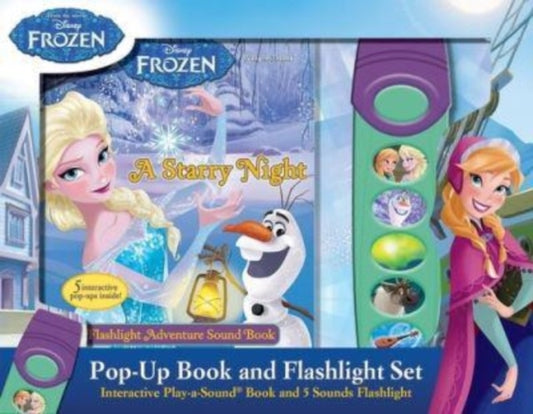 Book cover of: From the Movie Disney Frozen: Pop-Up Book and Flashlight Set Interactive Play-a-Sound Book and 5 Sounds Flashlight