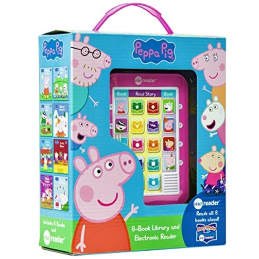 Peppa Pig: Me Reader 8-Book Library and Electronic Reader Sound Book Set 9781503752351 Julia Lobo