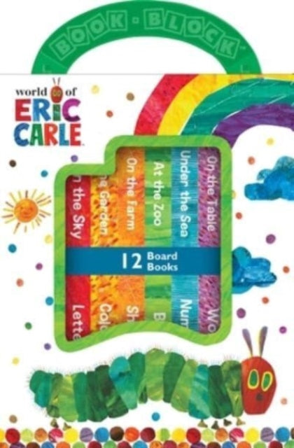 Book cover of: World of Eric Carle: 12 Board Books. By: Eric Carle