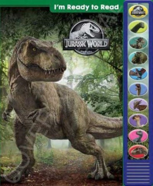 Book cover of: Jurassic World Im Ready To Read Sound Book. By: PI Kids
