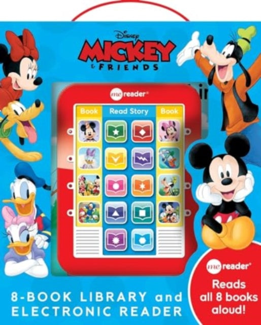 Book cover of: Disney Mickey and Friends: Me Reader 8-Book Library and Electronic Reader Sound Book Set. By: PI Kids