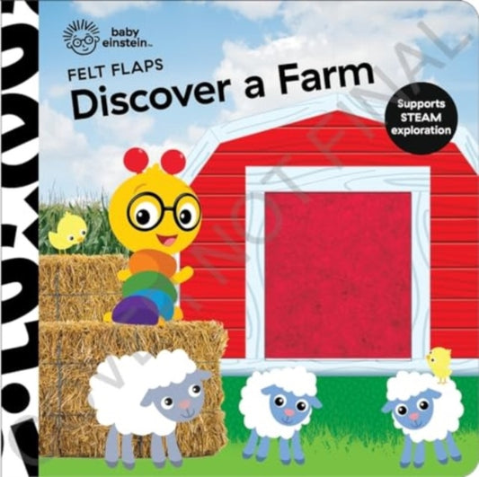 Book cover of: Baby Einstein: Discover a Farm Felt Flaps. By: PI Kids