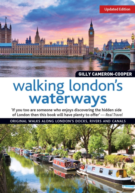 Book cover of: Walking London's Waterways, Updated Edition. By: Gilly Cameron-Cooper