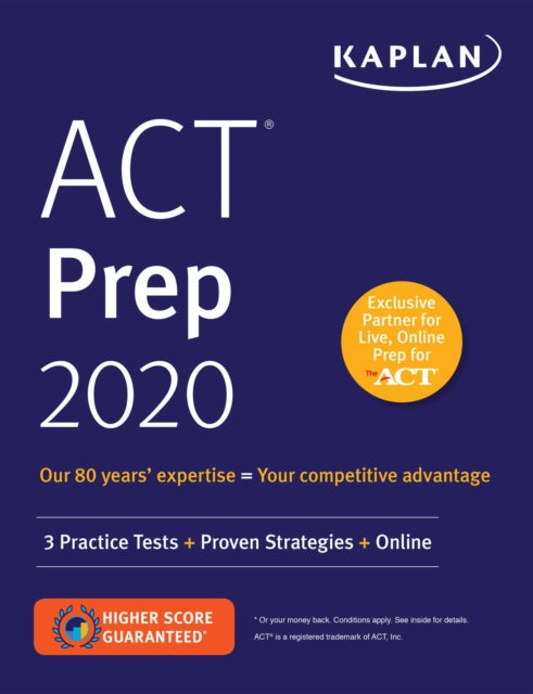 Book cover of: ACT Prep 2020