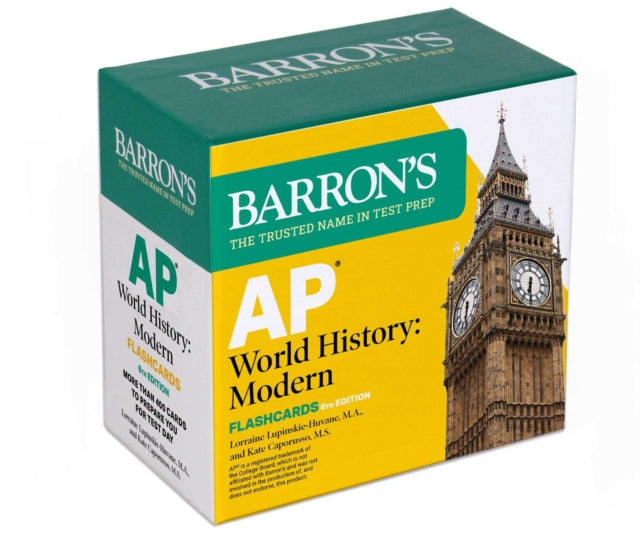 Book cover of: AP World History: Modern Flashcards, Sixth Edition