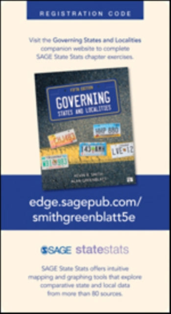 Book cover of: Governing States and Localities Resource Center. By: Kevin B. Smith